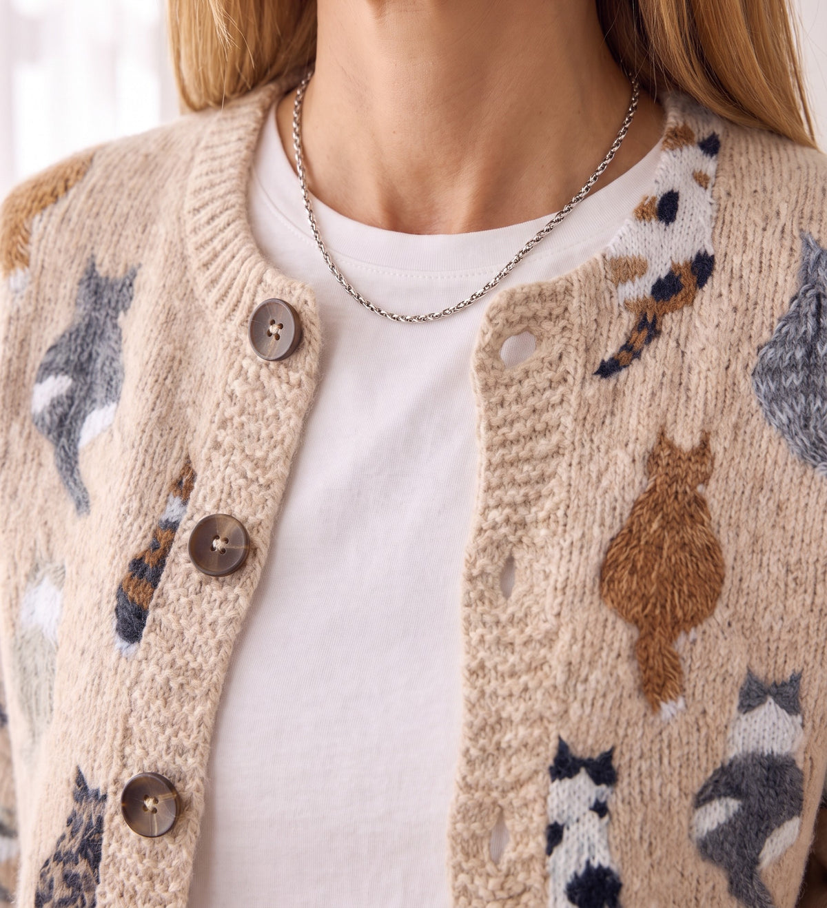 Gardenia · beige · detalle
