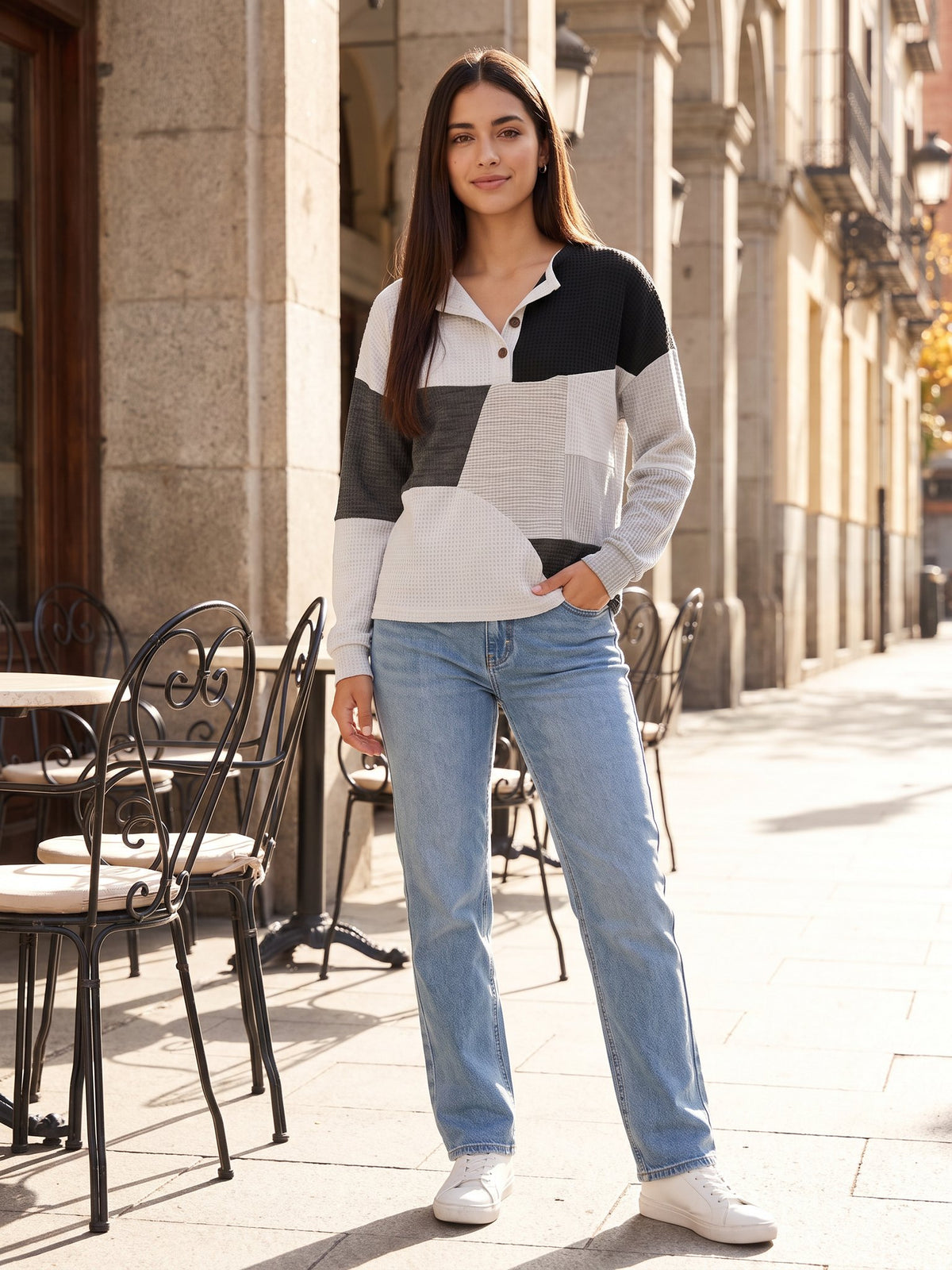 Gema · Jersey gofrado de doble capa