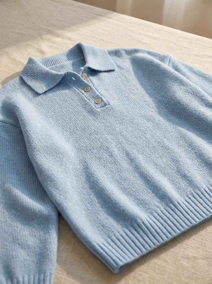 Marina · Jersey polo suave
