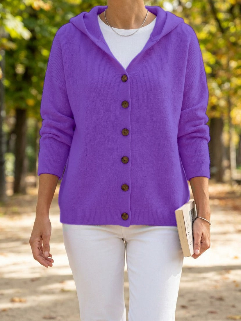 Rocío · Chaqueta de punto con capucha