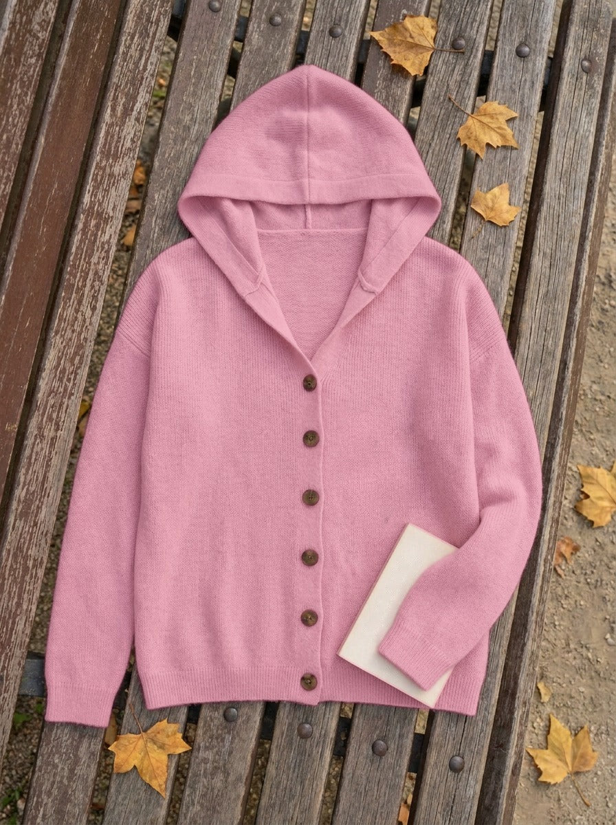 Rocío · Chaqueta de punto con capucha